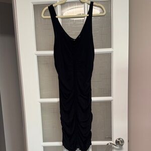 Hugo Boss Elegant Black Sleeveless Dress